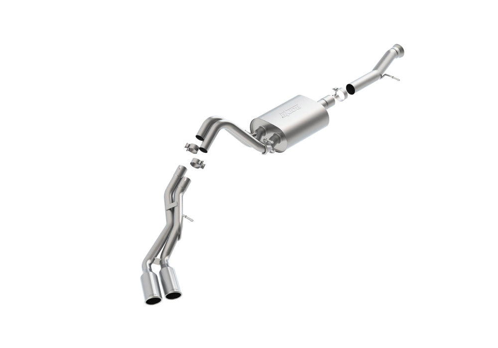 BORLA 140652 Cat Back Exhaust System ESCALADE YUKON DENALI V8-6.2 15- sound S-Type, Photo-0 