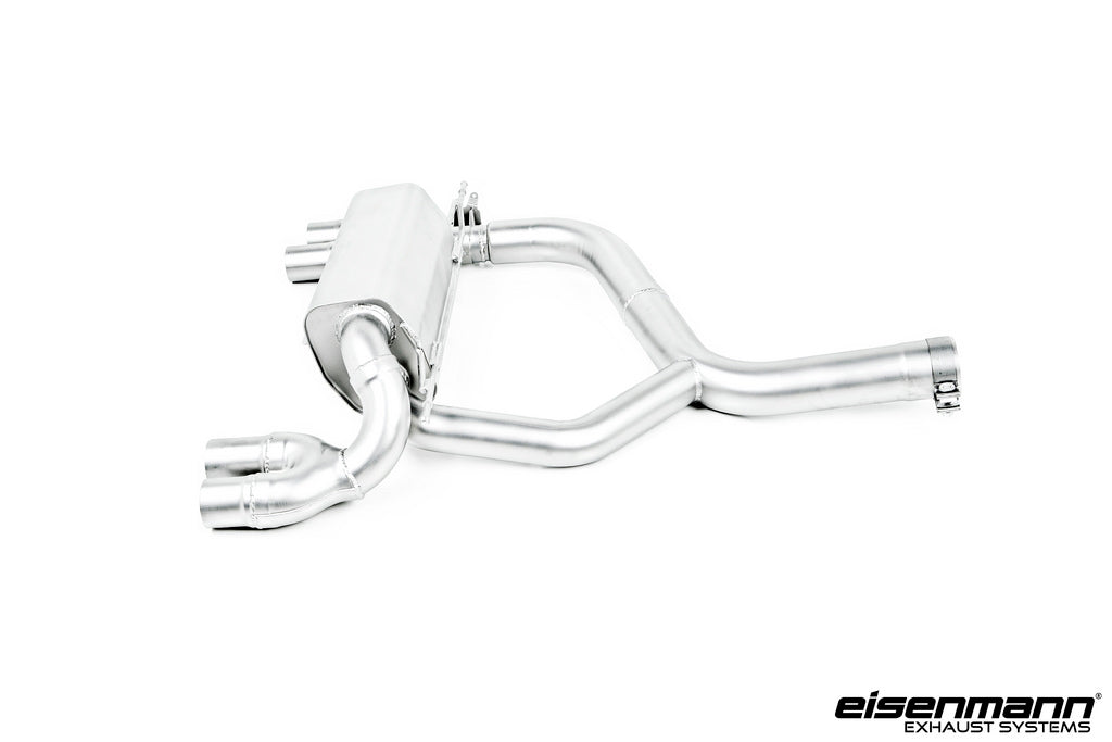 EISENMANN B5452.00904.11 Catback with valves for BMW F87 M2 (AT) (4x90 Signature brushed tips) Photo-3 