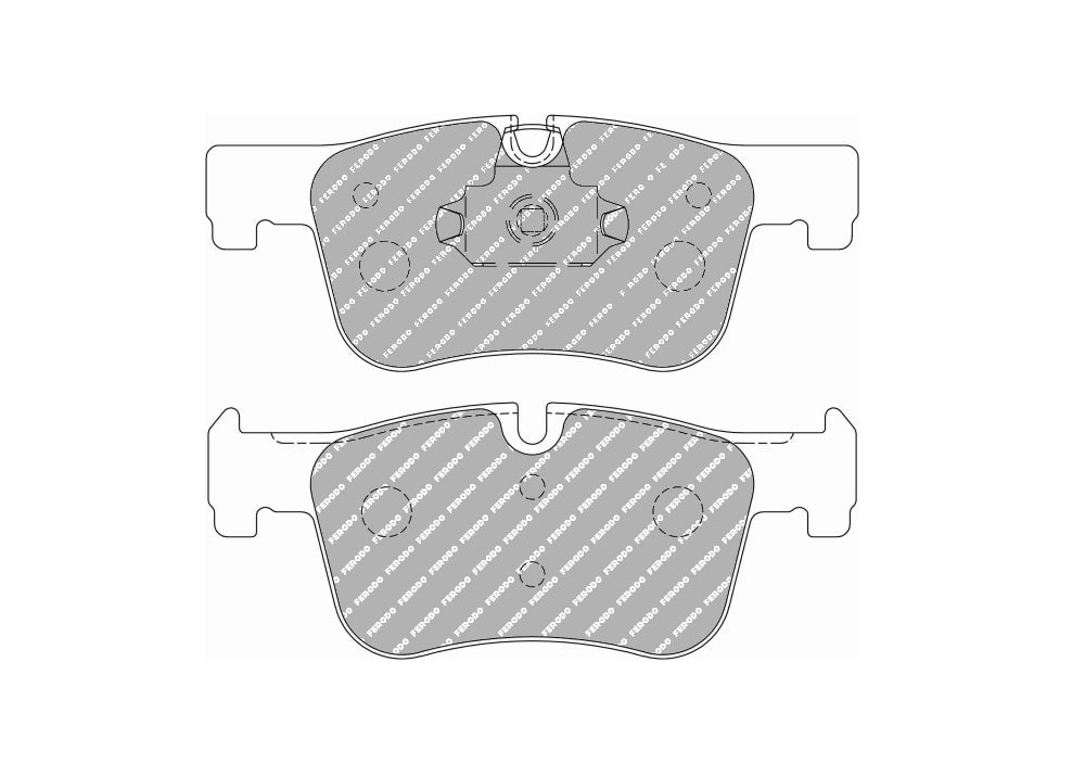 FERODO FCP4489H Front Brake Pads DS2500 for BMW M2 (F87) Photo-0 