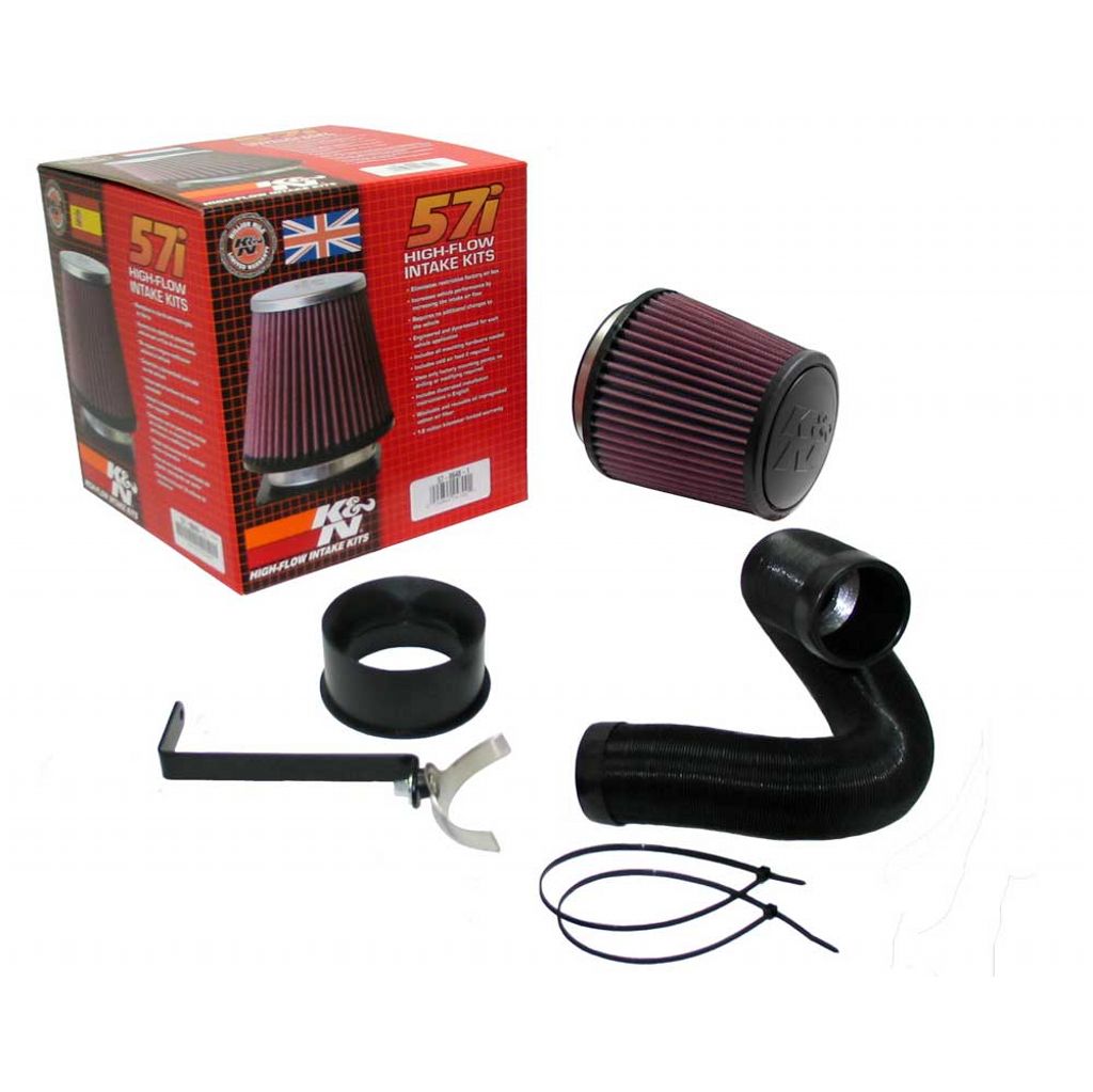 K&N 57-0648-1 Performance Air Intake System BMW 118i/318I/120I/320I (E81/82/87/88/90/91/92/93) Photo-0 