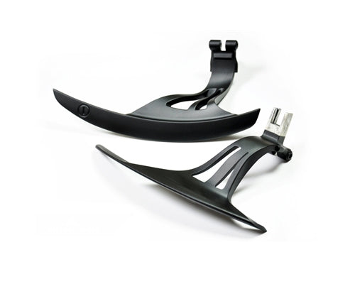 AUTOTECKNIC NS-0030-SB Competition Steering Shift Paddles NISSAN GT-R / G37 / 370Z (Stealth Black) Photo-0 