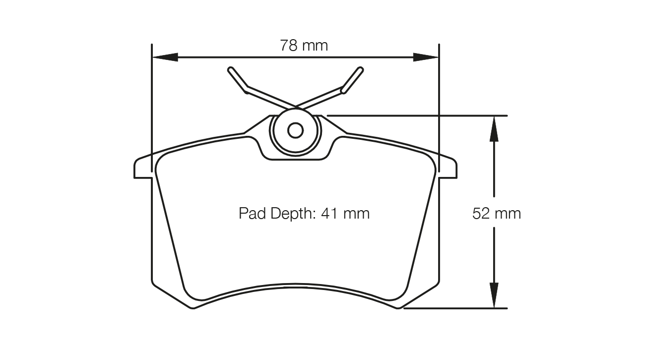 PAGID 1158-RS44 Rear brake pads RS44 VW Polo [MK5] 2.0R WRC [street car] Photo-0 