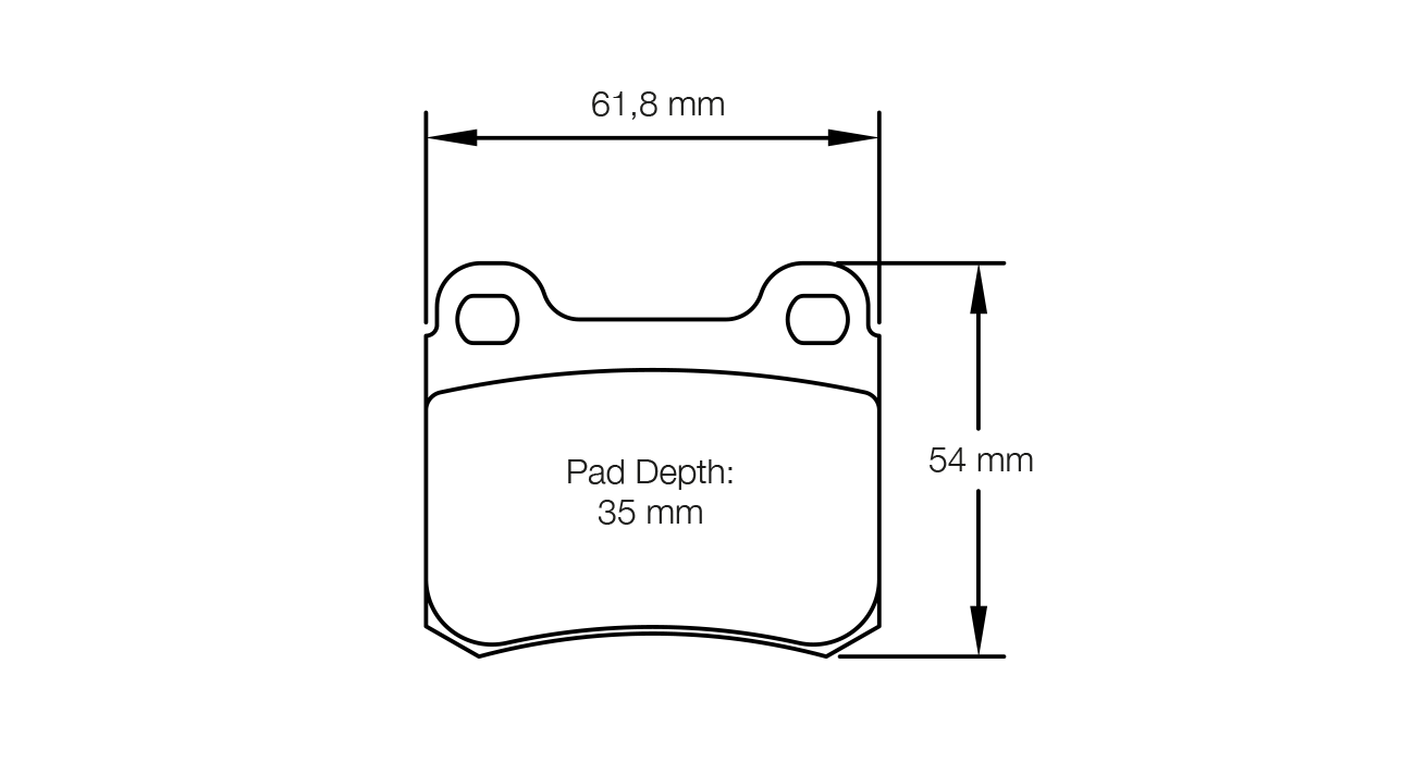 PAGID 1177-RSH42 Rear brake pads RSH42 OPEL Astra F 2.0 GSI 16V Photo-0 