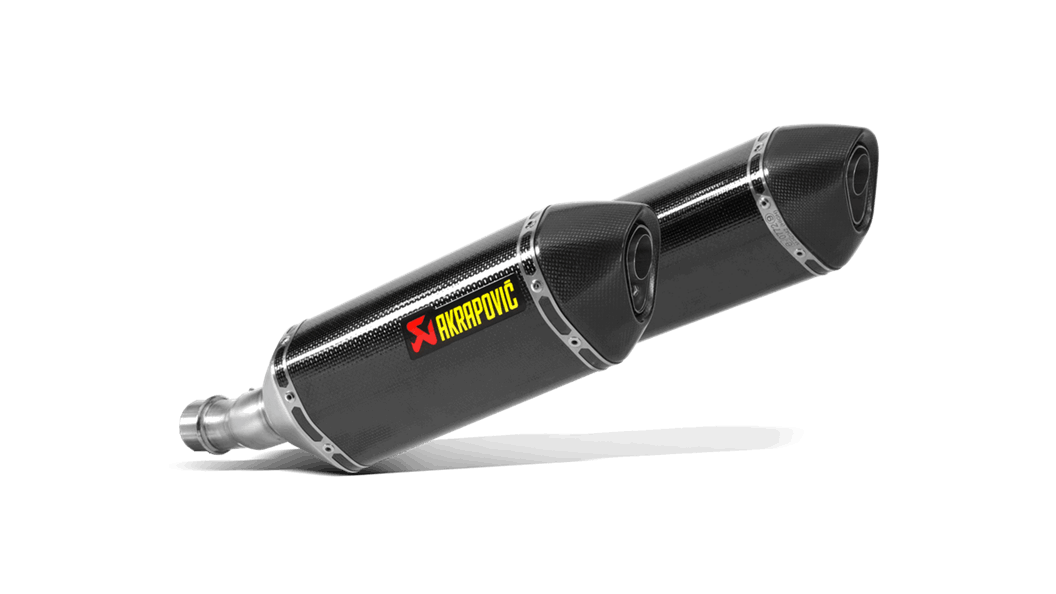 AKRAPOVIC S-K10SO18-HZC Exhaust system Slip-On Line (Carbon) Kawasaki Z1000 2017 Photo-0 