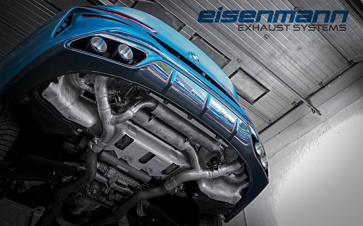 EISENMANN B5464.00904.11 SPORT EXHAUST WITH VALVES FOR BMW G15 M850i xDrive (4x90 signature brushed) Photo-0 