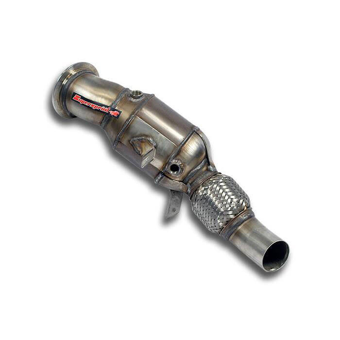 SUPERSPRINT 987121 Downpipe kit + Metallic catalytic converter for BMW Z4 E89 with N20 2.0T Photo-0 