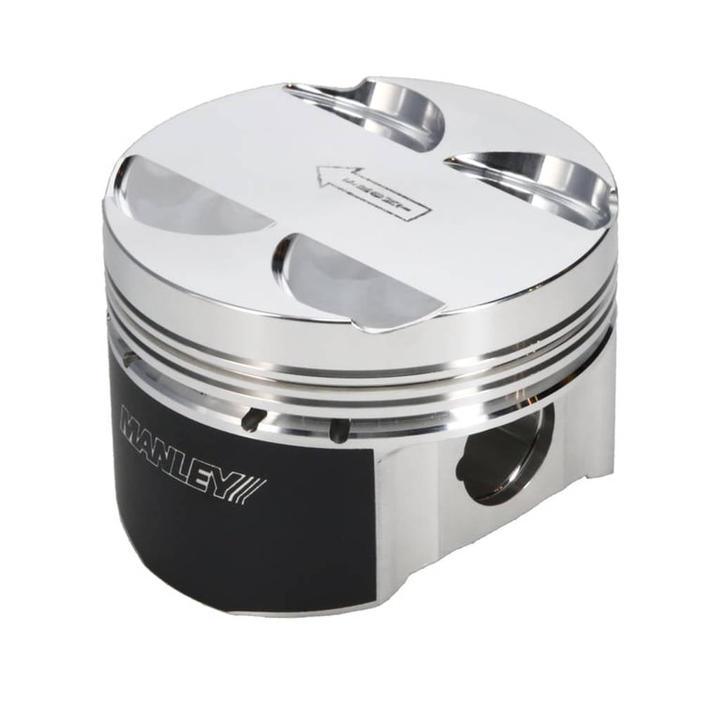 MANLEY 606220C-4 Piston Set (87.00 mm Bore, 1.375" CH, -2.50 CC) for MITSUBISHI 2.0L 4G63 Photo-4 