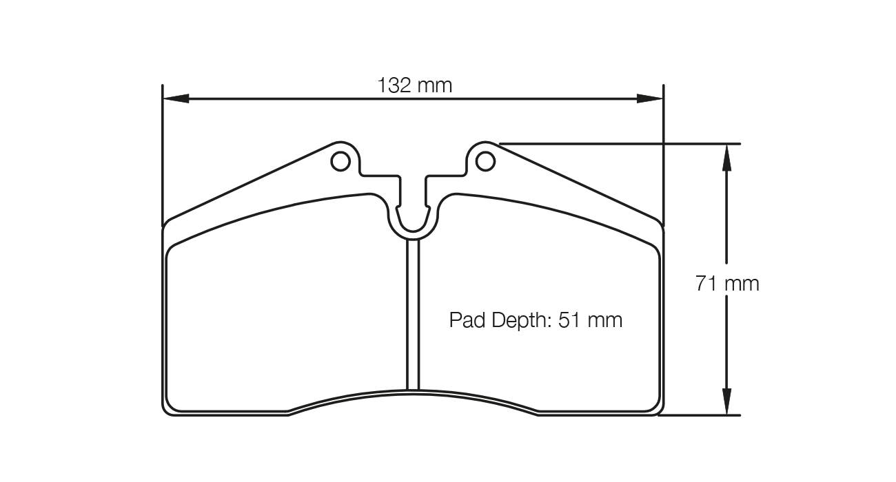 PAGID 1204-RST3 Brake pads RST3 front PORSCHE 964 Turbo/RS/993 Carrera/rear 993 Turbo Photo-0 