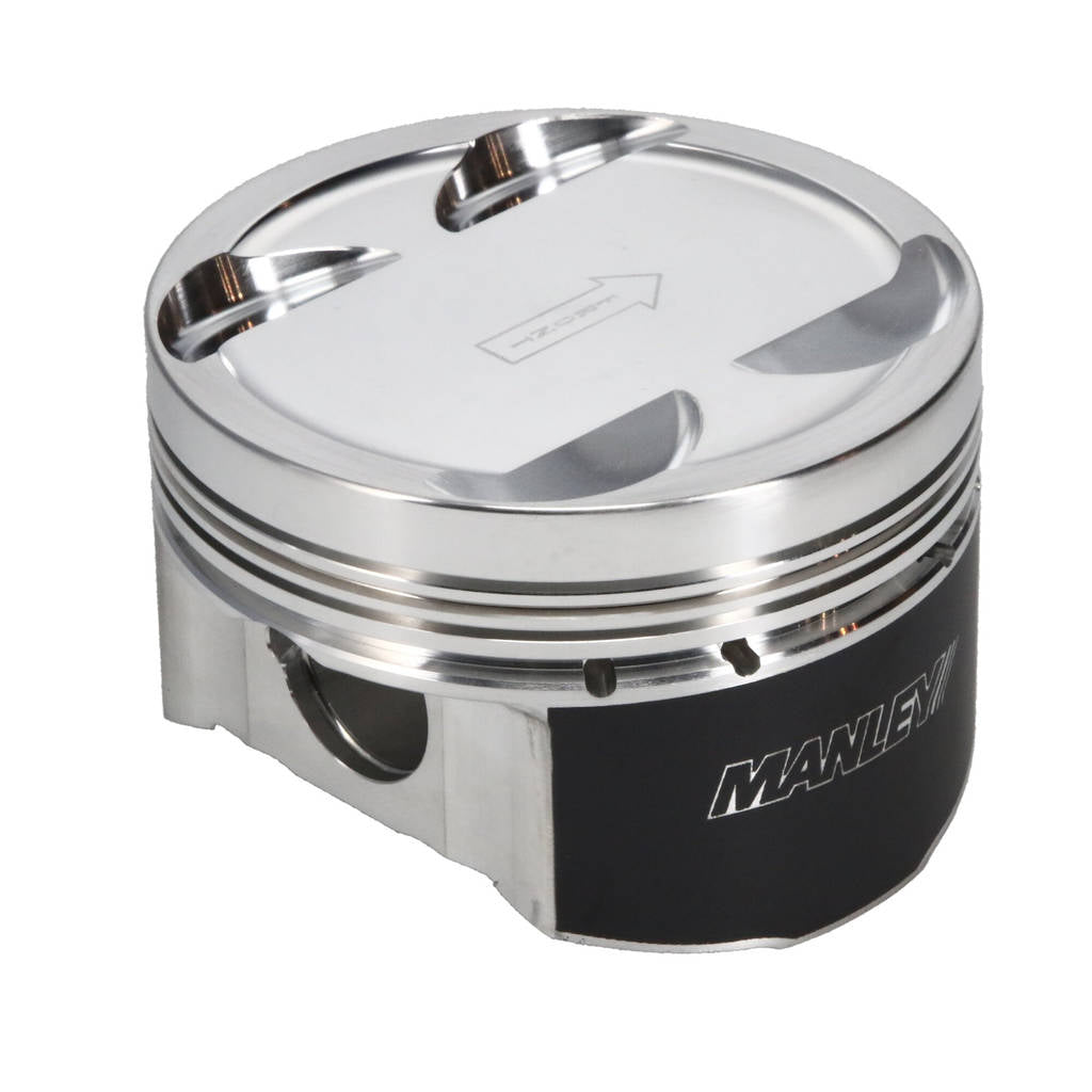 MANLEY 619200C-4 Piston Set (85.00 mm Bore, 1.012" CH, -8.00 CC) for MITSUBISHI 2.0L 4G63 Photo-4 