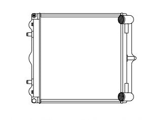 CSF 7044 Radiator for PORSCHE Boxster (986) 1998-2005 / PORSCHE 911 (996) 1996-2004 Photo-1 