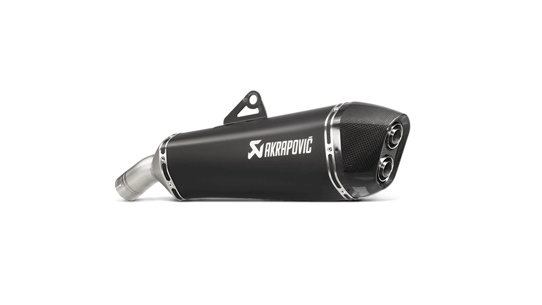 AKRAPOVIC S-B8SO7-HZAABL Exhaust systems Slip-On Line (Titanium) BLACK Photo-0 