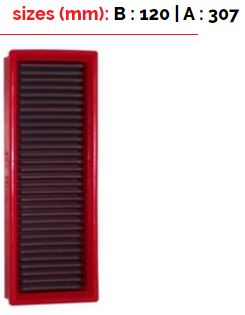 BMC FB348/04 AIR FILTER 120x249 Photo-0 