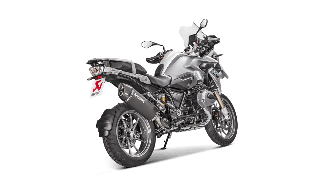 AKRAPOVIC S-B12SO16-HAABL Slip-On Line (Titanium) BMW R1200 GS Photo-2 