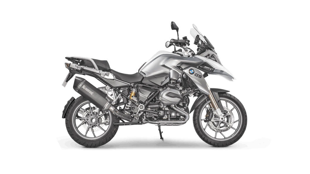 AKRAPOVIC S-B12SO16-HAABL Slip-On Line (Titanium) BMW R1200 GS Photo-1 