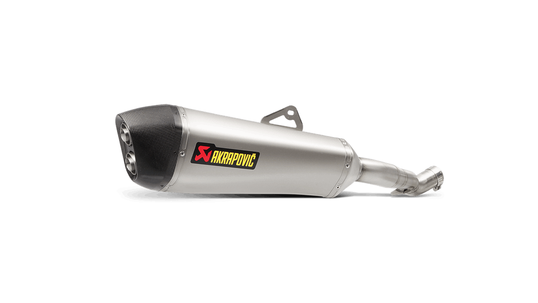 AKRAPOVIC S-H12SO4-HZAAT Exhaust system Slip-On Line (Titanium) for Honda CROSSTOURER 2016-2017 Photo-0 