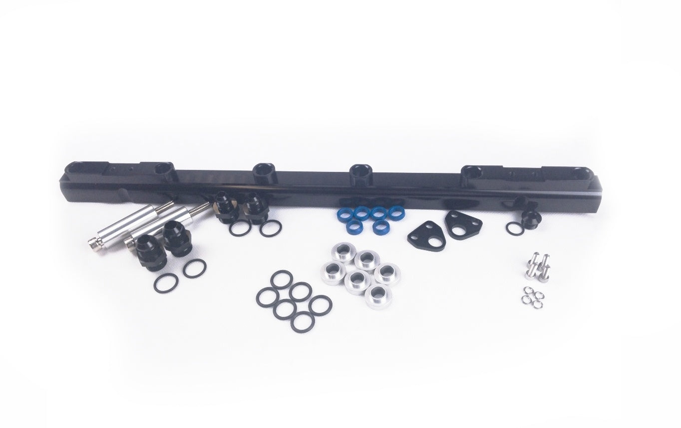 ARD ARVP00114 Billet Fuel Rail for TOYOTA 2JZ (Suits 14mm injectors) BLACK Photo-0 