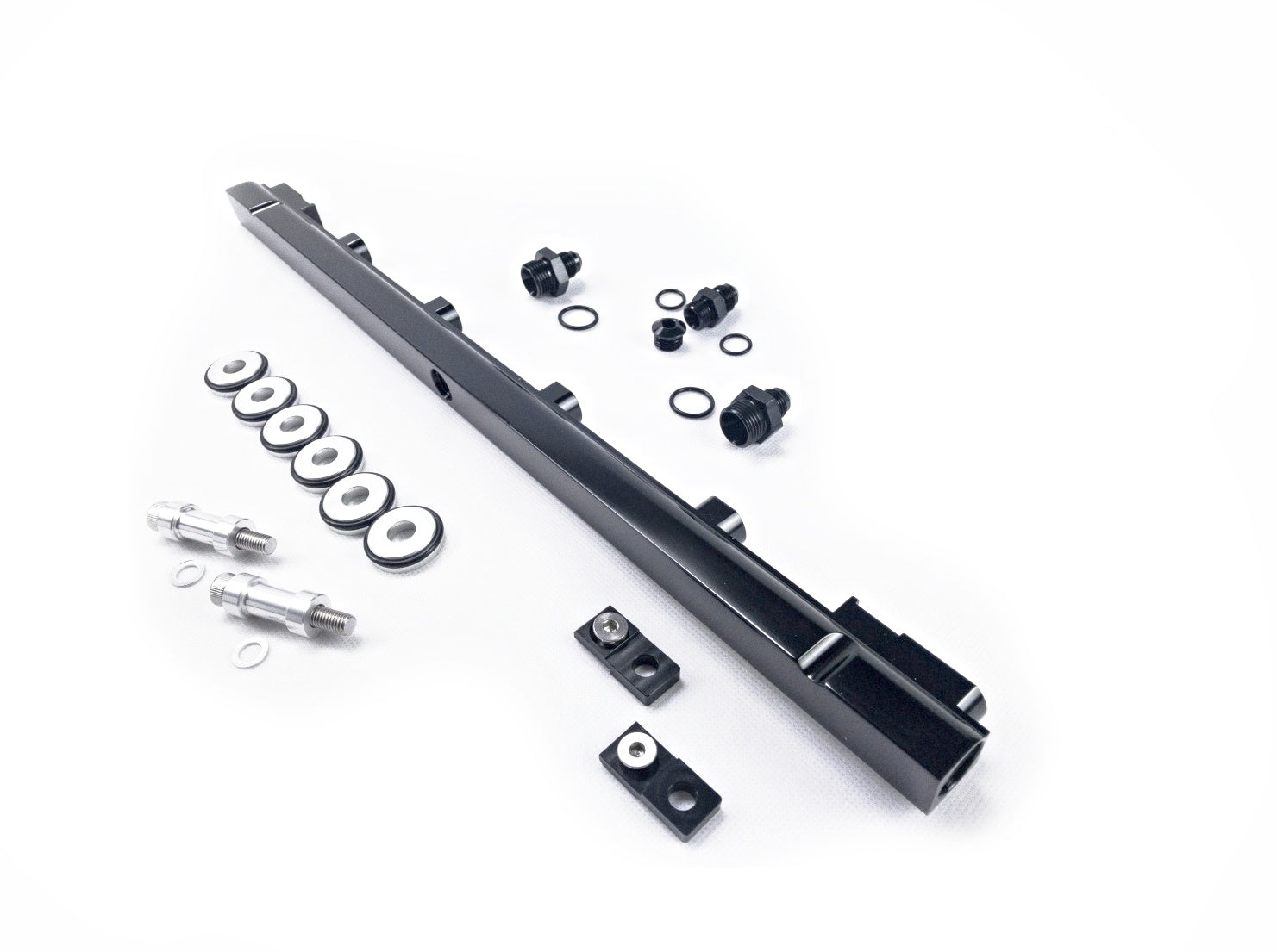 ARD ARVP00107 Billet Fuel Rail for NISSAN RB25 BLACK Photo-0 