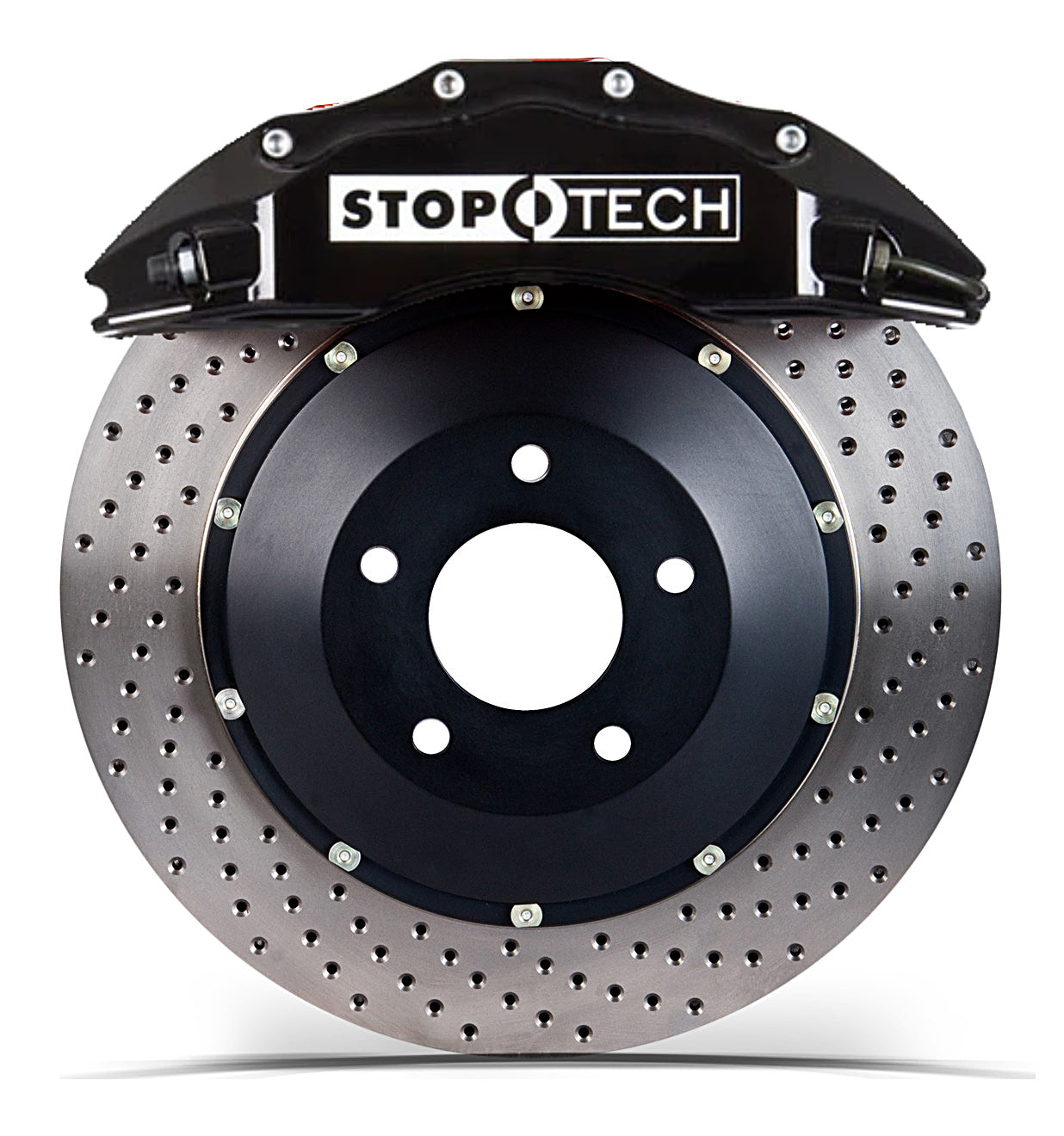 STOPTECH 83.160.6D00.52 BBK 2PC ROTOR, FRONT DRILLED 380X35/ST60 BLACK BMW M3 '09 Photo-0 