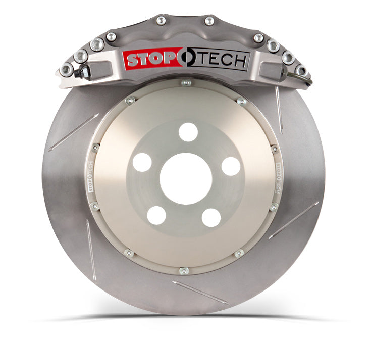 STOPTECH 83.114.6800.R1 BBK 2PC SPORT TROPHY,FRONT SLOTTED 380X32/STR60 TROPHY ANODIZED AUDI S5 '08+FR Photo-0 