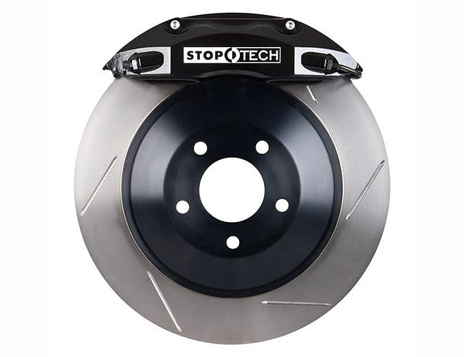 STOPTECH 83.546.4600.51 BBK 2PC ROTOR, FRONT SLOTTED 332x32/ST40 BLACK MAZDA RX7 '93-95 Photo-0 