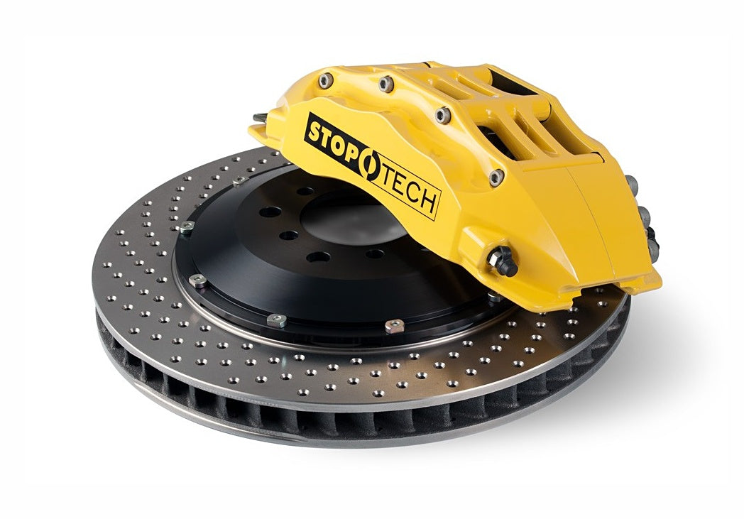 STOPTECH 83.160.6D00.82 BBK 2PC ROTOR, FRONT DRILLED 380X35/ST60 YELLOW BMW M3 '09 Photo-0 