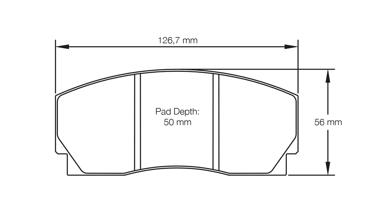 PAGID 1269-RST1 Brake pads RST1 AP Racing CP2270 D46 Photo-0 