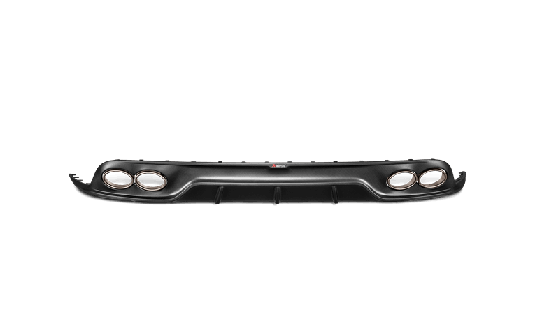 AKRAPOVIC DI-PO/CA/4/M Rear Carbon Fiber Diffuser - Matte PORSCHE 911 Turbo/Turbo S (991.2) 2016-2019 ABE Type Approval Photo-0 