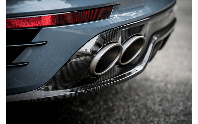 AKRAPOVIC DI-PO/CA/4/G PORSCHE 911 TURBO / TURBO S (991.2) 2016-2019 Rear Carbon Fiber Diffuser - High Gloss ABE Type Approval Photo-4 