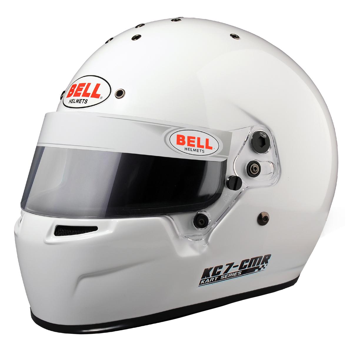 BELL 1311008 Karting helmet KC7-CMR (CIK, CMR2016), white, size 59 Photo-0 