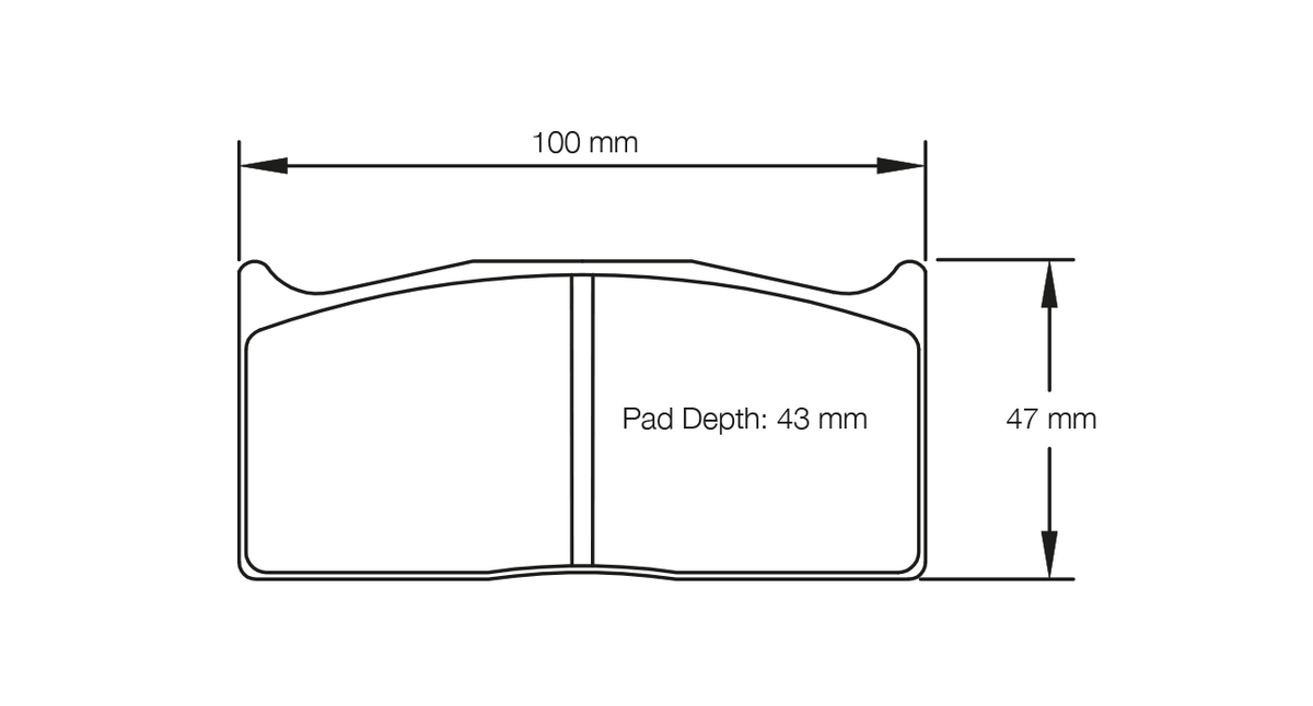 PAGID 1283-RST4 Brake Pads for MITSUBISHI Lancer Evo X Gravel Rally / FIA Gr. N Photo-0 