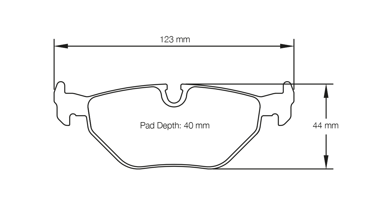 PAGID 1285-RS44 Brake pads RS44 BMW Z4 2005 -2009 / M3 [E36] 3.0 & 3.2 Photo-0 