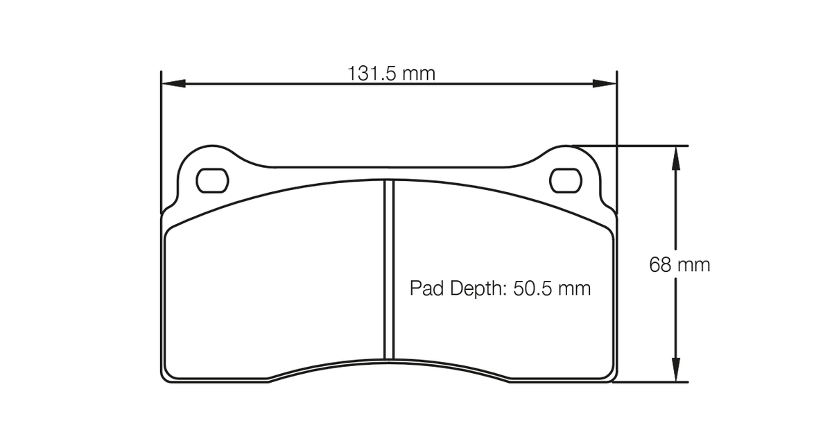 PAGID 1287-RST3 Rear Brake Pads for NISSAN GT-R R35 / AUDI R8 / LAMBORGHINI GALLARDO Photo-0 