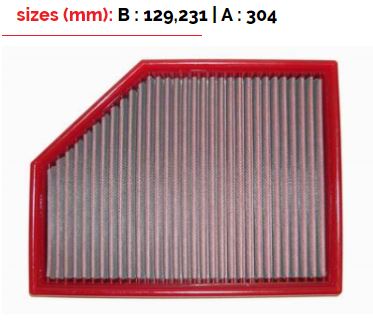 BMC FB433/01 AIR FILTER 129 / 231x304 Photo-0 