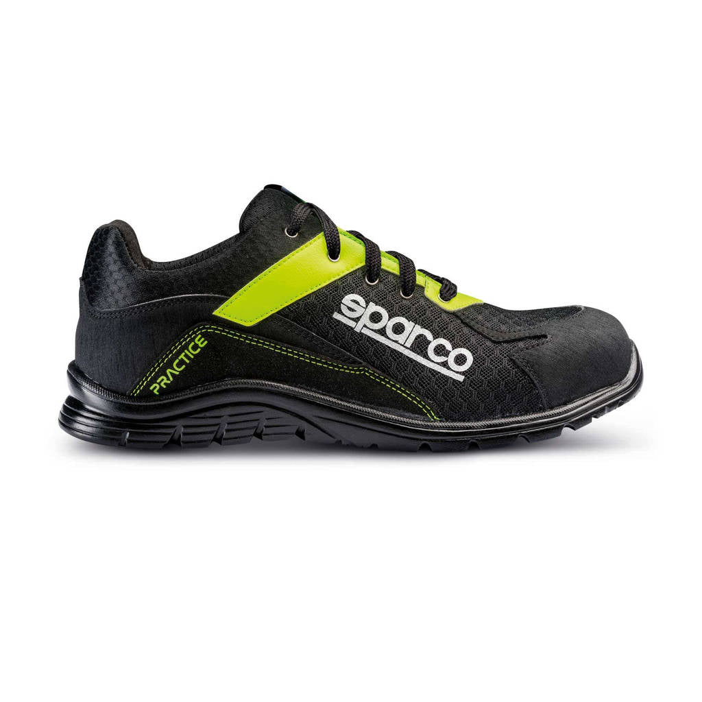 SPARCO 0751746NRGF SHOES PRACTICE BLACK/YELLOW SZ Photo-0 