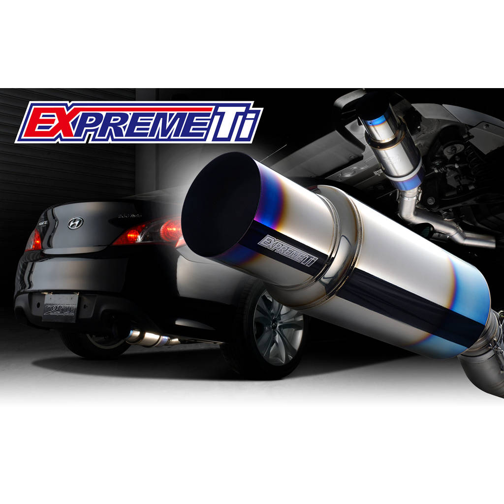 TOMEI TB6090-HY01A FULL TITANIUM MUFFLER KIT EXPREME Ti HYUNDAI GENESIS COUPE 200 TURBO Photo-3 