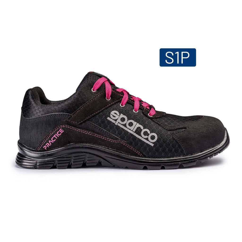 SPARCO 0751739NRFU SHOES PRACTICE BLACK/PINK SZ 3 Photo-0 