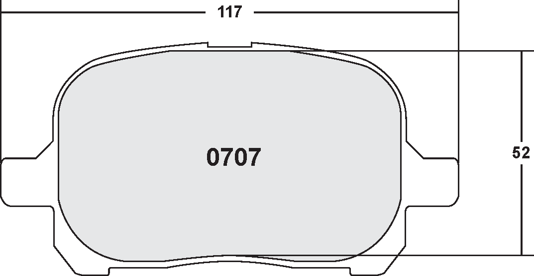 PFC 0707.22 Brake pads Z-RATED CARBON METALLIC Photo-0 