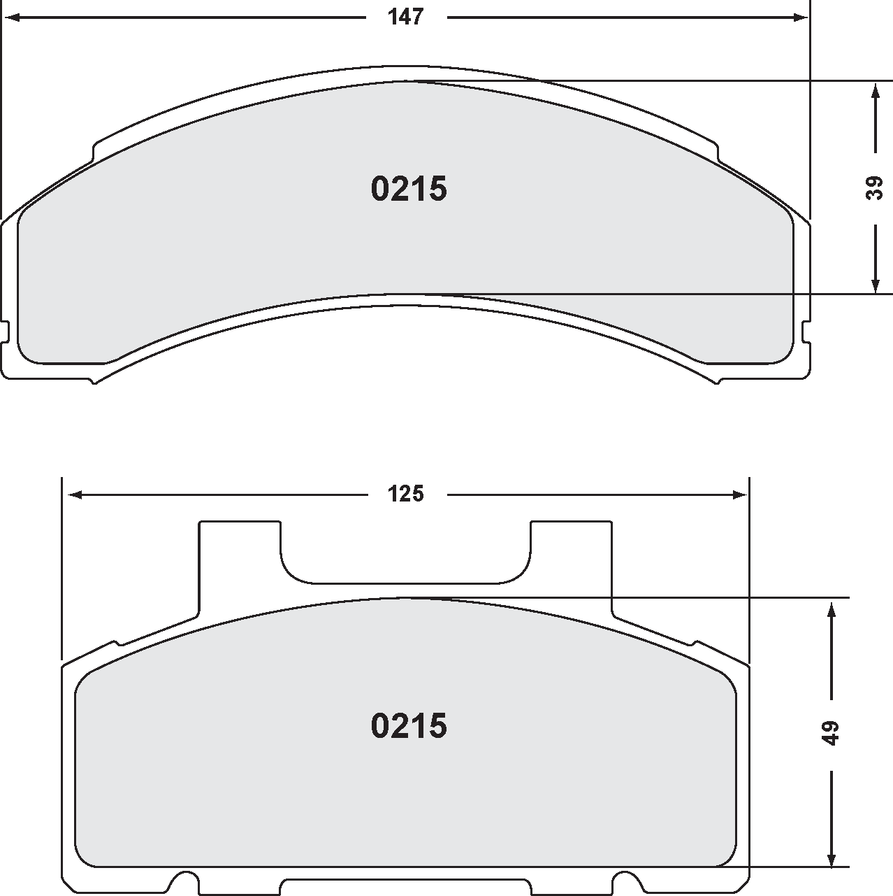 PFC 0215.22 Brake pads Z-RATED CARBON METALLIC Photo-0 