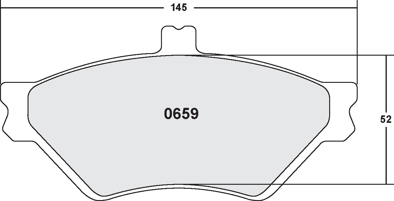 PFC 0659.22 Brake pads Z-RATED CARBON METALLIC Photo-0 