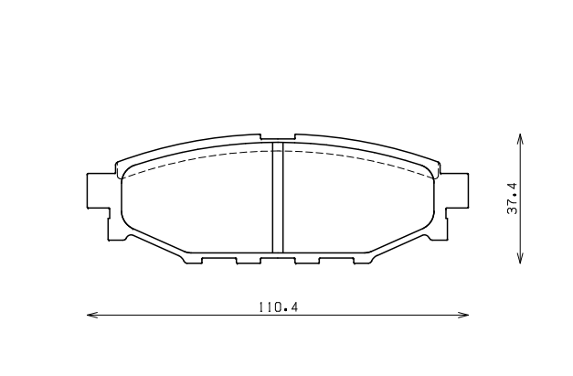 ENDLESS EP418SSY Rear brake pads SUBARU BRZ/IMPREZA Outb.Sport/WRX (GH8)/LEGACY/OUTBACK Photo-0 