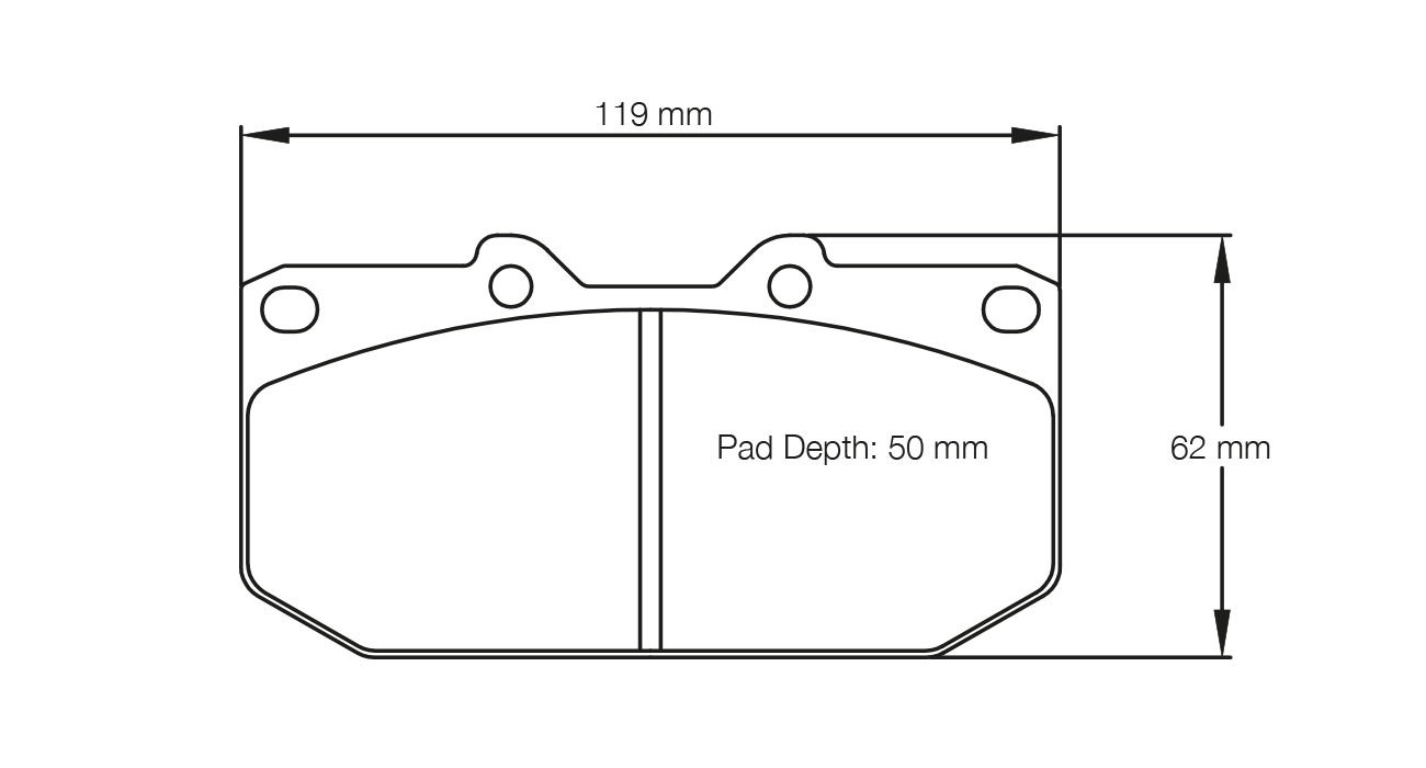 PAGID 1406-RS14 Brake pads RS14 Photo-0 