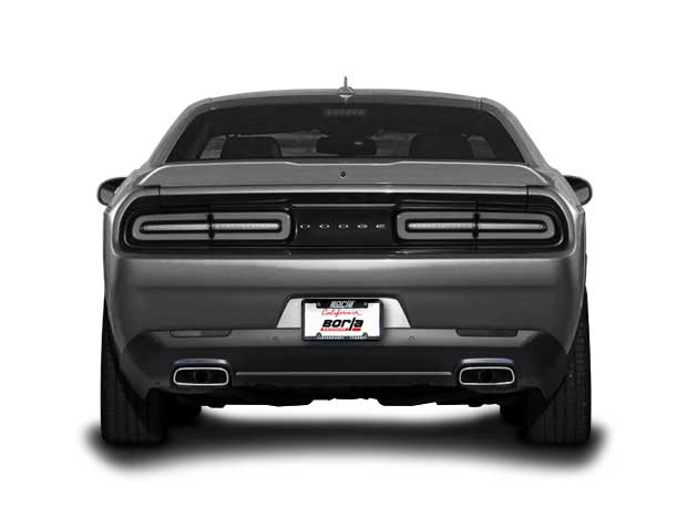 BORLA 140628 Cat Back Exhaust System, Challenger R / T V8-5.7L RWD, Tip №43, 2015-16, sound ATAK Photo-0 