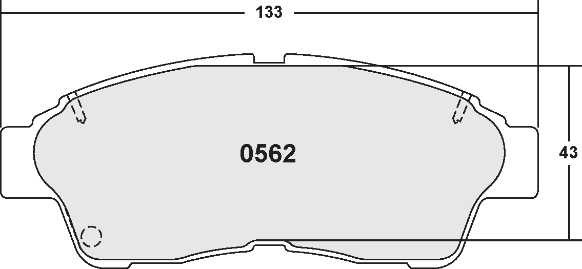 PFC 0562.22 Brake pads Z-RATED CARBON METALLIC Photo-0 