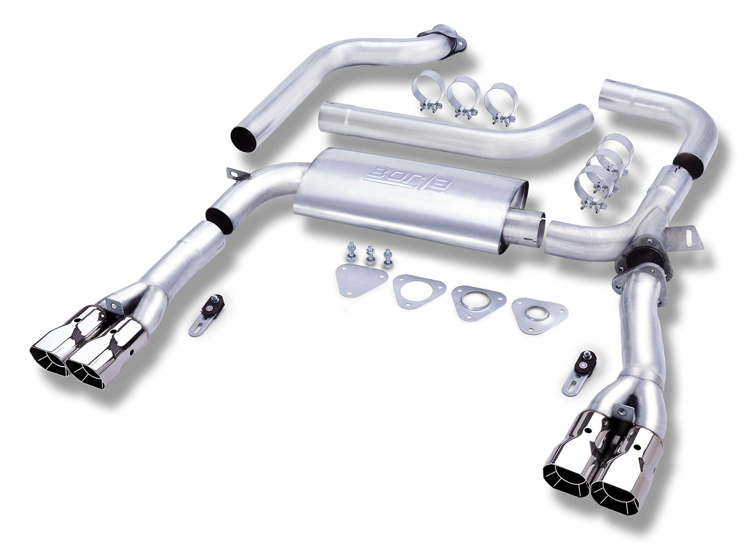 BORLA 14464 Cat Back Exhaust System CAM / TRAN 93-95 5.7L V8 AT / MT R Photo-0 