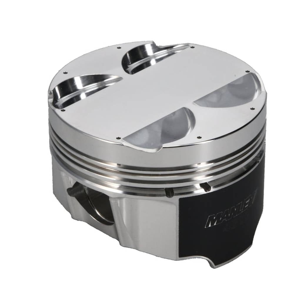 MANLEY 618000CE-4 Piston Set (85.00 mm Bore, 1.248" CH, -17.00 CC) for MITSUBISHI 2.0L 4G63 Photo-4 