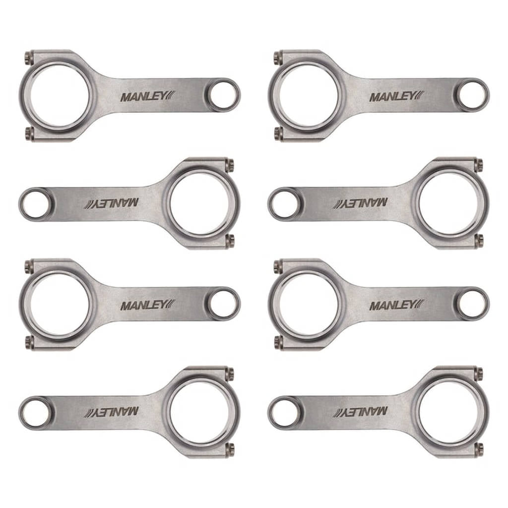 MANLEY 14054-8 H-Beam Connecting Rod Set for CHEVROLET Small Block Photo-4 