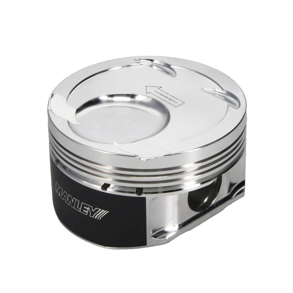 MANLEY 594800C-6 Piston Set (Gen 1, 3.642" Bore, 1.239" CH, -8.50 CC) for FORD 3.5L DOHC EcoBoost V6 Photo-0 