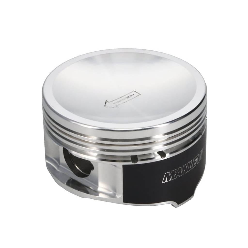MANLEY 595220C-8 Piston Set (3.572" Bore, 1.200" CH, -18.00 CC) for FORD 4.6L Modular V8 Photo-3 
