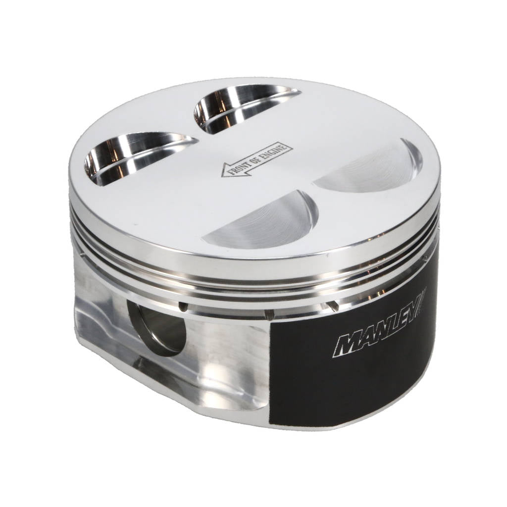 MANLEY 634010C-6 Piston Set (99.00 mm Bore, 1.350" CH, -2.00 CC) for NISSAN 3.8L VR38DETT Photo-3 