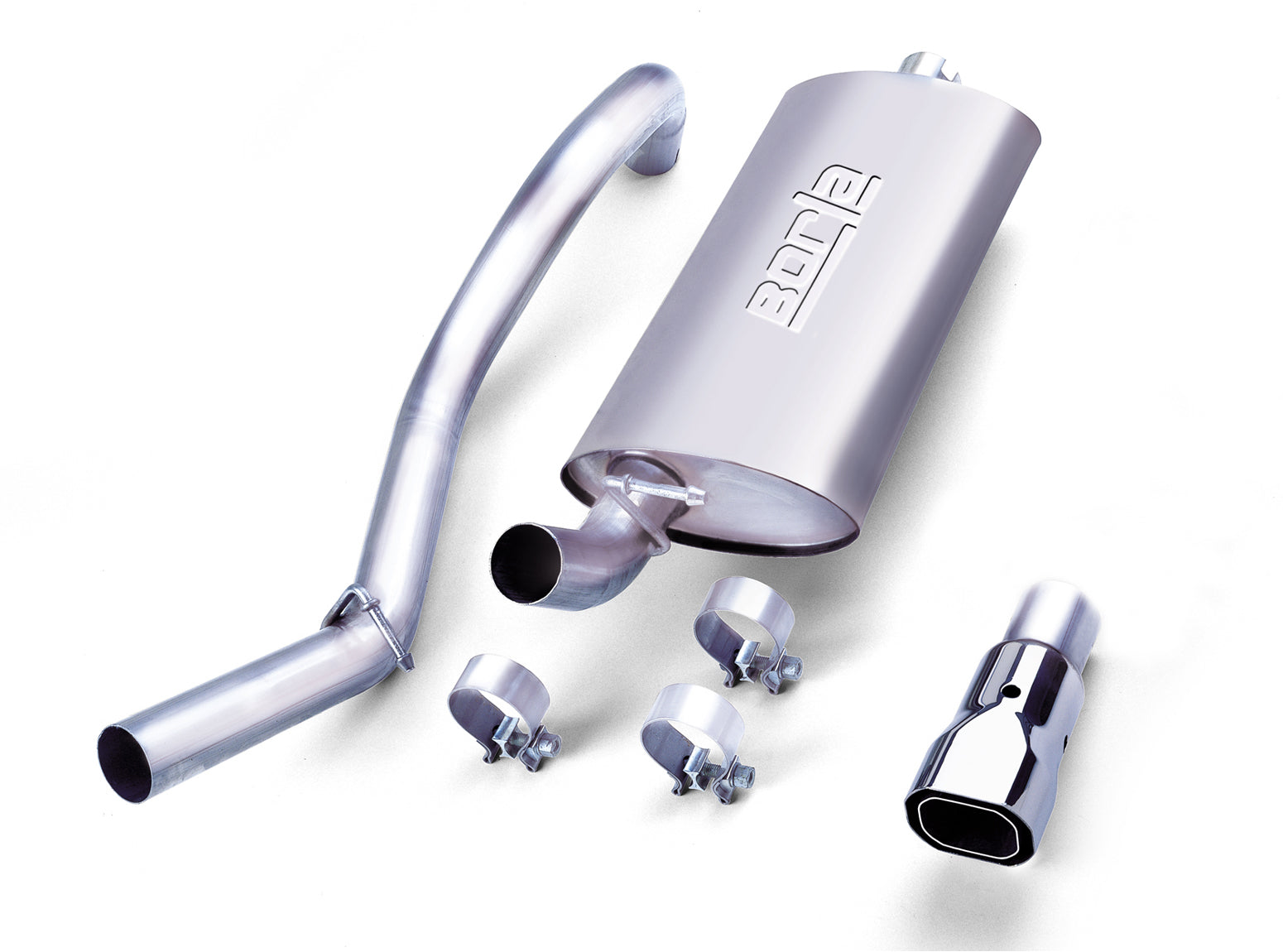 BORLA 14728 Cat Back Exhaust System WRANGLER 97-99 2.5&4.0L AT / MT 2&4W Photo-0 